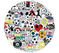 50 autocollants européens de fanatiques de football-50 fanatiques de football