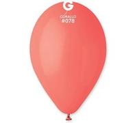 50 ballons latex bio 30cm corail - gemar 117806 Orange G
