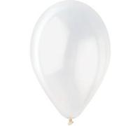 50 ballons latex blanc biodégradable 30cm - gemar 110104 Blanc G