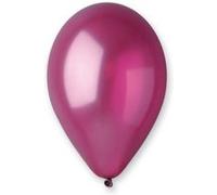 50 ballons latex métallisés bordeaux bio 30cm bordeaux G