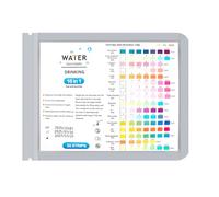 50 Bandelettes Test d'eau Potable 16 en 1 pour Piscine et Spa, Bandelettes de Test pH et dureté de l'eau pour Test Brome, pH, Dureté, Chlore, Chlore Libre, Plomb, Cuivre, Nitrate