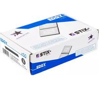 50 bandes de poids adhésifs STIX 60G (12x5G), acier, galvanisé, noir