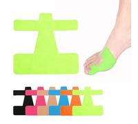 50 Bandes De Soutien D'orteil Hallux Valgus Prédécoupées, for La Correction Des Oignons, Bande De Coton Respirant for Soulager La Douleur Du Gros Orteil, For La Marche Et La Course Quotidiennes