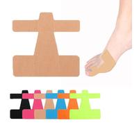 50 Bandes De Soutien D'orteil Hallux Valgus Prédécoupées, for La Correction Des Oignons, Bande De Coton Respirant for Soulager La Douleur Du Gros Orteil, For La Marche Et La Course Quotidiennes
