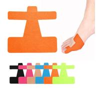 50 Bandes De Soutien D'orteil Hallux Valgus Prédécoupées, for La Correction Des Oignons, Bande De Coton Respirant for Soulager La Douleur Du Gros Orteil, For La Marche Et La Course Quotidiennes