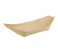 Papstar 50 Lot de 50 Bols en Bois Pur 8,5 cm x 5,5 cm
