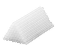 AGT bâtonnets de colle 50 Ø11 mm pour pistolet à colle Blanc
