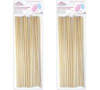 50 bâtonnets pour barbe à papa Beige G