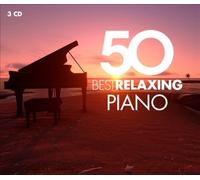 50 Best Relaxing Piano by Various Artists [Audio CD] NEUF