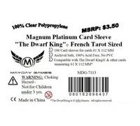 50 Board Game Sleeves Tarot Français 61*112mm G