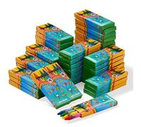 50 Boîte de Crayons Cire, 4 Couleur THE TWIDDLERS 50 Boîte de Crayons Cire, 4 Couleurs/Boîte (200 Pièces au Total)