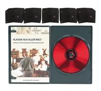50 boîtiers DVD slim (7 mm) noirs pour 1 DVD