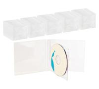 50 Boîtiers range-CD doubles - transparents Pearl