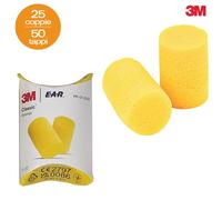 3M PP-01-002 Bouchons d'oreilles jetables Jaune 2 pièce(s)