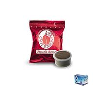 Caffè Borbone Mélange Rouge - 50 Capsules - Compatibles avec les machines à café de la marque Lavazza* Espresso Point*