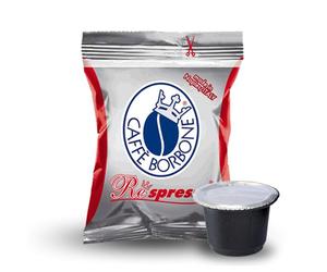 50 capsules Borbone respresso mélange rouge compatibles Nespresso
