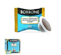 50 Capsules Caffè Borbone Compatible Machines Bialetti Mélange Or