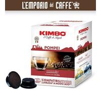 50 Capsules Compatibles Lavazza A Modo Mio Café Kimbo Pompei Fort Et Décidé