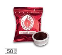 50 Capsules De Café Borbone Mélange Rouge Compatible Lavazza Espresso Point