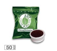 50 CAPSULES DE CAFÉ BORBONE MISCELA VERDE DECAFFEINATO LAVAZZA ESPRESSO POINT