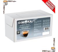 50 Capsules De Café Gimoka Déciso Compatibles Lavazza