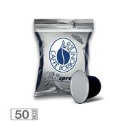 50 Capsules Dosettes'borbone Mélange Noir Respresso Compatible Nespresso