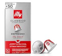 50 capsules en aluminium illy mélange classique compatible avec NeSPRESSO