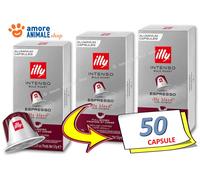 Illy Capsules de café Classico Espresso intense 100 pourcent arabica Nespresso 10 unités