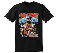 50 Cent Get Rich Or Die Tryin Mens T-Shirt Unisex Black Tee S