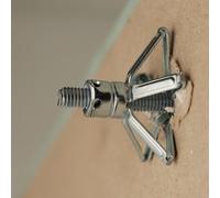 Cheville corps creux acier zingué SPYDER avec vis tête ronde M5X63 (18-32) boîte de 50 SCELL-IT 6L-MT