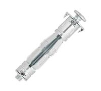 50 chevilles corps creux acier zingué - M6x50mm + vis tête cylindrique acier - SCELL-IT - SP13-M6-MBOX