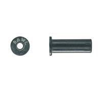 50 chevilles élastomère avec insert fileté en laiton Rawlplug Rawlnut M5 x 40mm