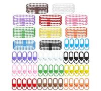 50 Clips Pour Porte-Clés, 50 Chaînes À Perles, Crochets Pour Porte-Clés, Crochets À Ressort Avec Boucles, Clips Pivotants Pour Cordon.