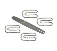50 cm 1,5 mm 0,325"" 76 MLN guide-chaîne + 4 X chaîne pour RURIS DAC 506 / RM540
