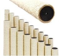 50 cm Poteau de Rechange pour Arbre à Chat - eyepower - Ø 7,4 cm - M8 Colonne - Grattoir en Sisal Solide