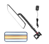 50 cm Professionnelle Lampe PDR pour la Réparation des Bosses de Voiture, 9 Modes d'éclairage Réglables, Outil de Réparation des Bosses Sans Peinture, Outil de Réflexion pour la Réparation de Carrosse