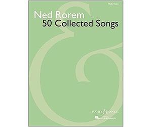 50 Collected Songs: High Voice by Ned Rorem (1-May-2008) Paperback