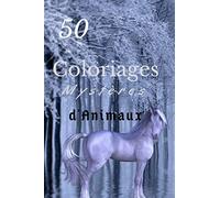 50 Coloriages Mystères d'Animaux: Facile à transporter grâce à son format.
