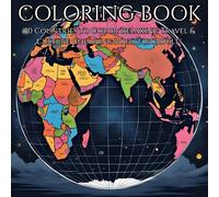 50 Countries to Color: Relaxing Travel & Culture Coloring Book for Adults: Explore the World One Page at a Time - Iconic Landmarks, Traditional Patterns, and Cultural Scenes from 50 Countries