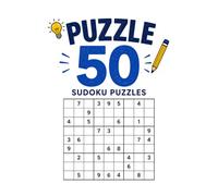50 Easy Sudoku Puzzles: Fun Brain Games with Full Solutions | Large Print | One Puzzle Per Page
