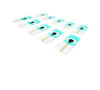 50 électrodes sérigraphiées en carbone for analyse électrochimique - Kit de réactifs électrochimiques haute sensibilité et réponse rapide