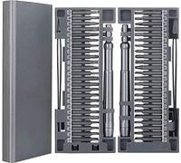 50 En 1 ensemble de tournevis de précision, kit d’outil de réparation électronique, kit de tournevis de précision, bit de conducteur en acier d’outil de S2, poignée en alliage d’aluminium, pour le pc