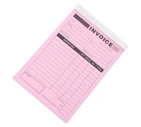 50 Ensembles Carnet de Factures 2 Parties Papier Épais | Formulaire de Commande Sécurisé, Suivi des Bons de Commande, Reçu Client Vierge pour Commerçants