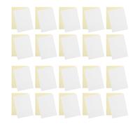 50 Ensembles Papier Autocopiant 2 Parties Blanc Jaune | Copies sans Encre, Cahier Relié au Format Lettre A4, Surface Lisse pour Tickets, Formulaires
