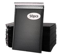 50 Enveloppe Bulle Matelassée Pochette Bulle Petite 18x13 cm Enveloppes Bulles pour Emballage Expédition Auto-Scellant