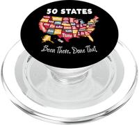 50 États - Been There, Done That Souvenir pour Hommes et Femmes PopSockets PopGrip pour MagSafe
