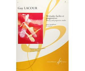 50 Etudes Faciles et Progressives Volume 1 - Saxophone