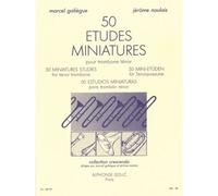 50 études miniature pour trombone ténor