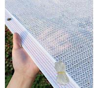 50% ewith GrommetsBreathable e Sail for GardenBalcony Pera (6 x 6 m)