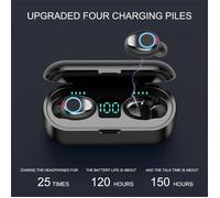 50 # F9 sans fil écouteurs Bluetooth 5.0 TWS casque HIFI Mini in ear sport en cours d'exécution écouteurs Support - Type F9 TWS